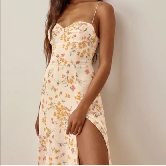 Reformation Juliette Dress in Aries - Picture 4 of 7